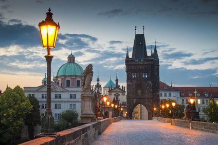 Charles bridge in Prague