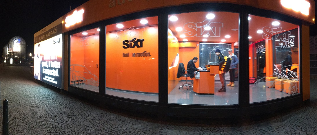 Prague Main Train Station Sixt branch