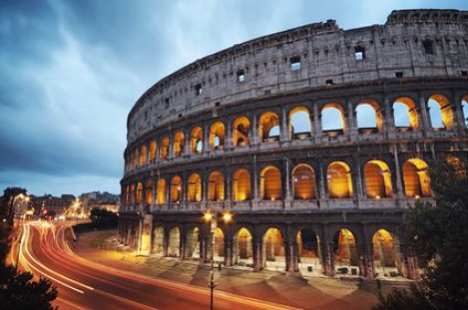 Italy Rome the Collosseum