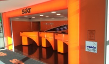 Sixt pobočka letiště přepážka