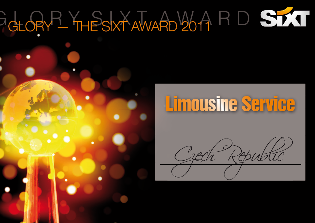 Sixt Glory Award 2011 - Limousine service