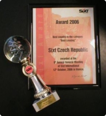 Sixt best leasing award 2006