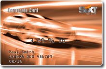 The Sixt Corporate Card