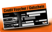 sx-voucher Sixt Credit Voucher