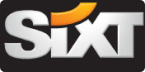 Sixt logo černý podklad