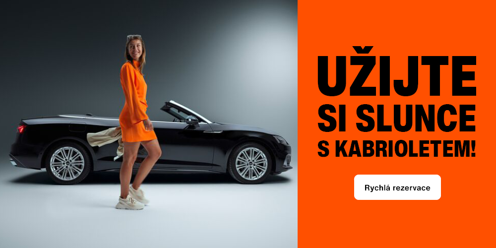 Užijte si slunce s Kabrioletem! - Rychlá rezervace